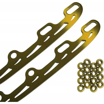 Kolečkové brusle Podvozky pro kolečkové brusle Flying Eagle Freestyle Ice Blades 266 mm, žluté