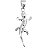 Stříbrný přívěsek ještěrka