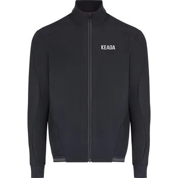 KEADA SPORTS Dámská termo cyklistická bunda Storm L ČERNÁ