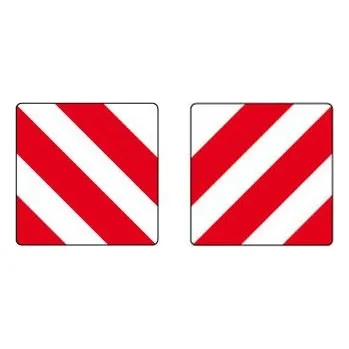 Reflexní fólie II. třídy na hl. plechu – nadměrný a přesahující náklad ( 50 x 50 cm )