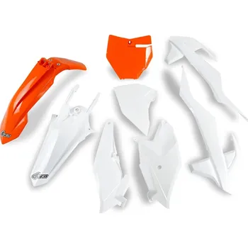 UFO sada plastů KTM SX 85 '18-'24 KOLOR OEM '23-'24 (oranžová bílá)