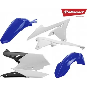 Sada plastů YAMAHA WRF 250 '15-'19 WRF 450 '16-'18 (modrá/bílá), POLISPORT