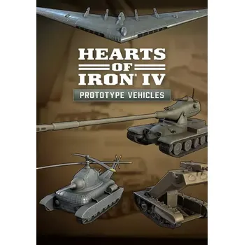 Počítačová hra Hearts of Iron 4 - Prototype Vehicles PC