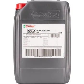 Motorový olej Castrol GTX Ultraclean A3/B4 10W-40, 20L