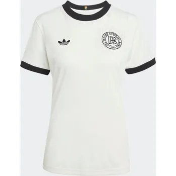 ADIDAS Dámský fotbalový dres Německa na domácí zápasy 125 let L BEZBARVÁ