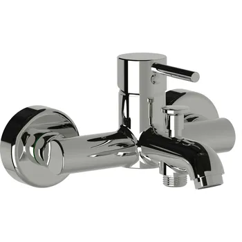 JIKA Mio Style - vanová/sprchová nástěnná baterie, bez sprchové sady (H3212F7...4001) Barva: Chrom lesklý