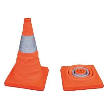 Výstražný trojúhelník Výstražný reflexní kužel skládací 450 mm