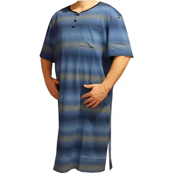 Pánská noční košile xcena Noční pánská košile bavlněná Velikost: XL