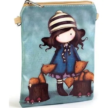 Dětský batoh Dívčí kabelka přes rameno Holka s veverky Lifestyle F720246S10