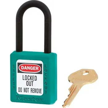 Visací zámek Nevodivý bezpečnostní visací zámek - systém stejných uzávěrů - světle modrý