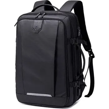 Městský batoh Golden Wolf sportovní batoh s USB Seved Černý 35L Golden Wolf 97k-cube