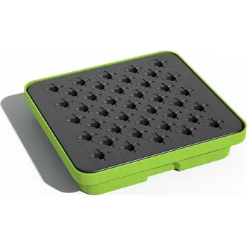 jímka Záchytná plastová vanička s roštem, zelená 10 l