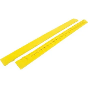 Rohožka Náběhová hrana s otvory, žlutá, délka 99,5cm