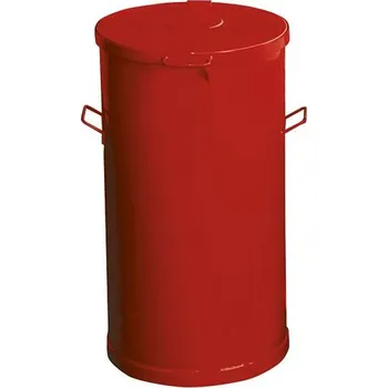 Skladový kontejner Odpadová ekologická nádoba 150 l, ČERVENÁ