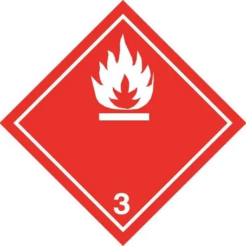 Značení Značka ADR č. 3 magnetická fólie 1,5 mm (30 x 30 cm)