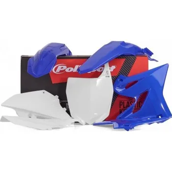 Sada plastů YAMAHA YZ125/250 '15-'20 (modrá/bílá), POLISPORT