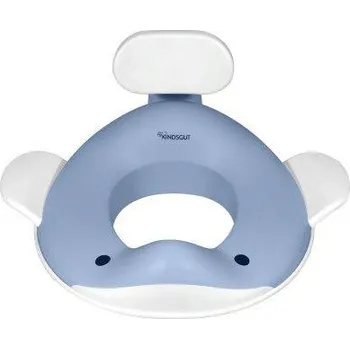 KINDSGUT Sedátko na WC Velryba Holubí modř