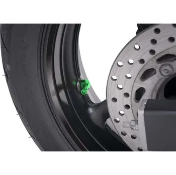 Ventily pro bezdušová kola PUIG 5591V zelená D 11mm