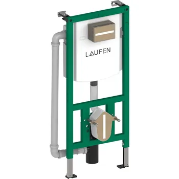 WC sada LAUFEN INEOLINK Rámový podomítkový modul pro závěsné WC, s ventilem pro přívod vzduchu, do lehké příčky , H9201160000001