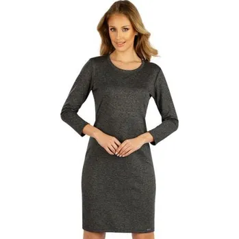 Dámské šaty Dámské šaty s 3/4 rukávem Litex 7E033 tmavě šedá S