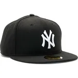 Kšiltovka New Era - MLB Basic 59FIFTY - NY Yankees - Black / White velikosti fitted caps 7 1/2 (59.6 cm)