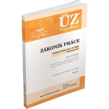 ÚZ 1635: Zákoník práce, rejstřík -…