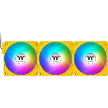 Počítačové chlazení Thermaltake CT120 EX Reverse ARGB Sync PC chladicí ventilátor Bumblebee, Case Fan