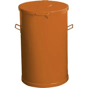 Skladový kontejner Odpadová ekologická nádoba 135 l, ORANŽOVÁ