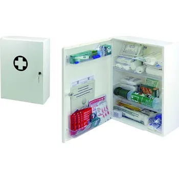 Lékárnička Nástěnná plastová lékárnička s náplní VÝROBA