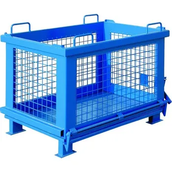Skladový kontejner Síťovaný kontejner s výklopným dnem 1000 l