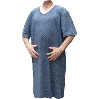 Pánská noční košile xcena Noční bavlněné košile pánské Velikost: XXXXL