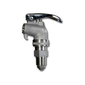 Kanystr Stáčecí kovový kohout (regulovatelný) 3/4" x 15 cm