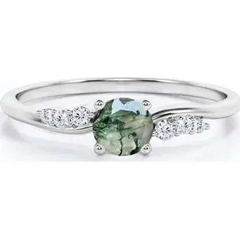 Prsten Dámský stříbrný prsten KINGA Velikost: 63 Ag 925