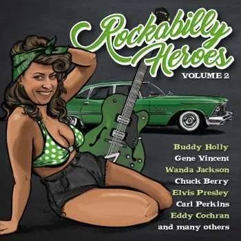 Zahraniční hudba LP Various: Rockabilly Heroes Volume 2 CLR 2025 Green Transparent 180g Vinyl