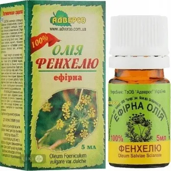 Fenyklový olej ADVERSO 5 ml