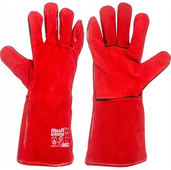 Pracovní rukavice Ochranné svářečské rukavice WELD PLUS 14 MAAN