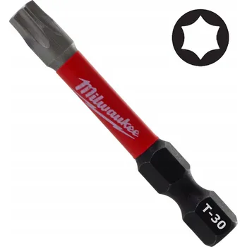 Bit Úderový bit šroubovací hrot Milwaukee TX 30 TORX T-30 T30 Shockwave 50 mm