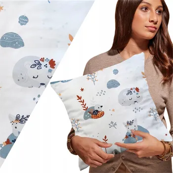 Povlak na polštářek Povlak na polštář 40x40 BAVLNĚNÝ na malý polštářek BELLUNO dětský dekorativní