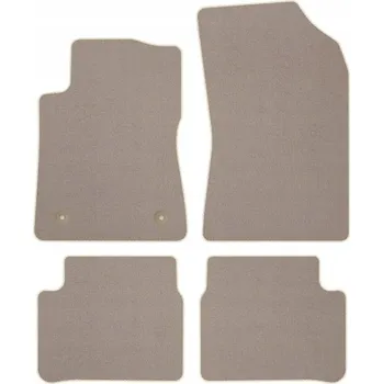 autokoberec Kobercové rohože Edecor velurové 4 ks