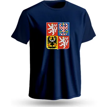 Chlapecké tričko FansArena Dětské tričko Martin Nečas #98 Czech National Emblem 2025 Navy Velikost: Dětské XL 12 - 142 - 152