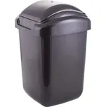 Plastový odpadkový koš STANDARD 15 l - černý