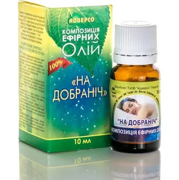 Adverso Složení esenciálních olejů na dobrou noc, 100% přírodní, 10 ml