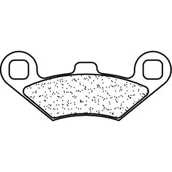 Brzdová destička Brzdové destičky CL BRAKES 3105 MSC