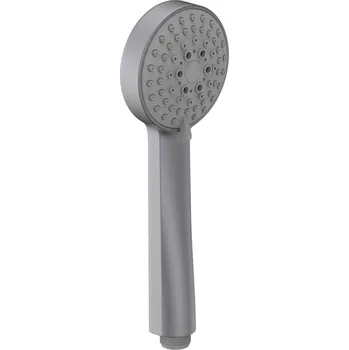 Sprchová hlavice LAUFEN SPRCHOVÉ PŘÍSLUŠENSTVÍ - ruční sprcha 'Stella', 3 druhy proudu (Rain, Tonic a Pulse), PVD inox look kartáčovaná ocel, H3619850903311