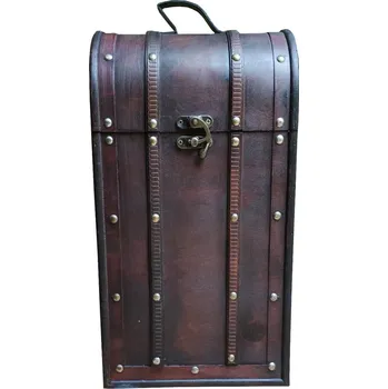 Dřevěná krabička na 2 vína