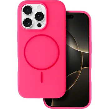 Pouzdro na mobilní telefon Zadní kryt Magsafe Slim Silicone pro iPhone 14 Pro pink