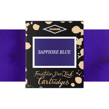 Diamine Inkoustové bombičky Diamine, 6 ks - Sapphire Blue