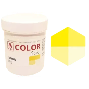 Mýdlo Barva do mýdla nemigrující 60g ŽLUTÁ (HB Color Solo Lemon)