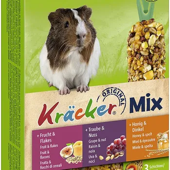 Krmivo pro hlodavce Vitakraft pochoutka pro morčata Kräcker® med-ořechy-ovoce 3 × 56 g