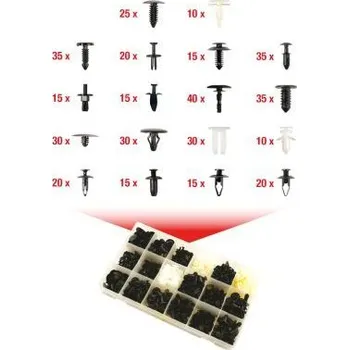 Příslušenství karosérie Sada úchytů, karoserie KS TOOLS 420.0250